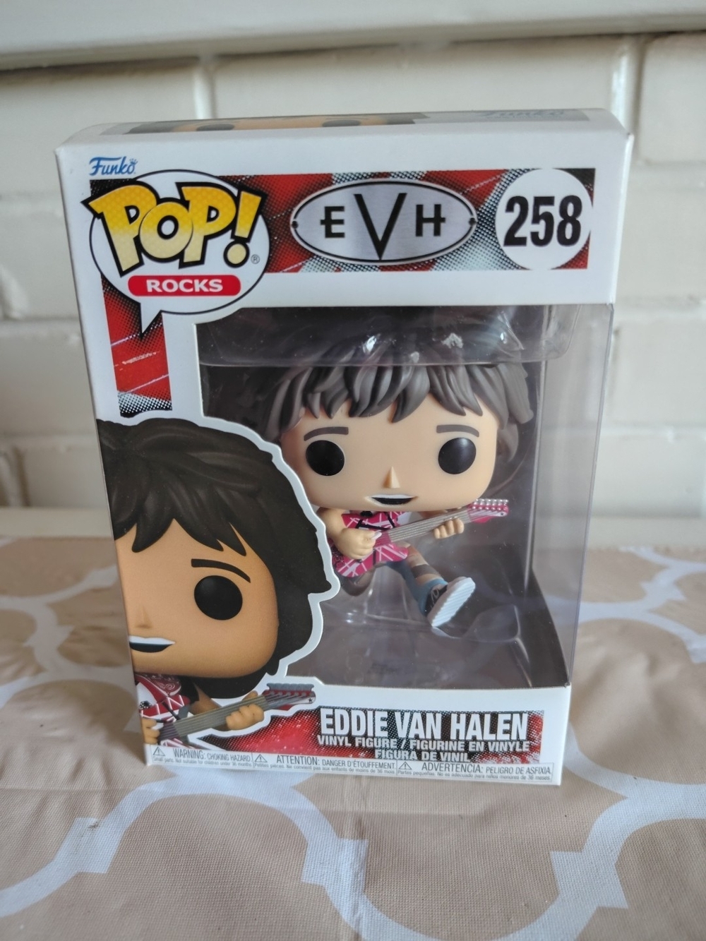 Funko Pop! Rocks Eddie Van Halen #258 - Pink Guitar